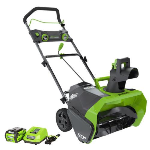 Greenworks™ G-MAX 20" 40-Volt DigiPro Single-Stage Brushless Cordless Snow Blower