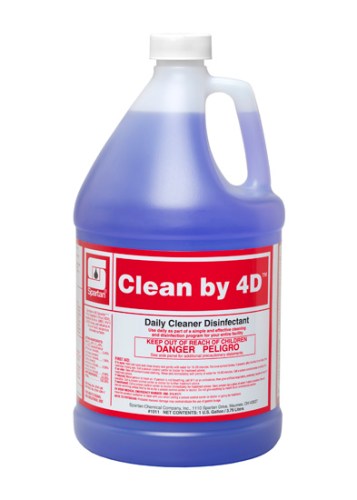 Spartan Clean By 4D Peroxide Hospital Disinfectant Gal 4/cs