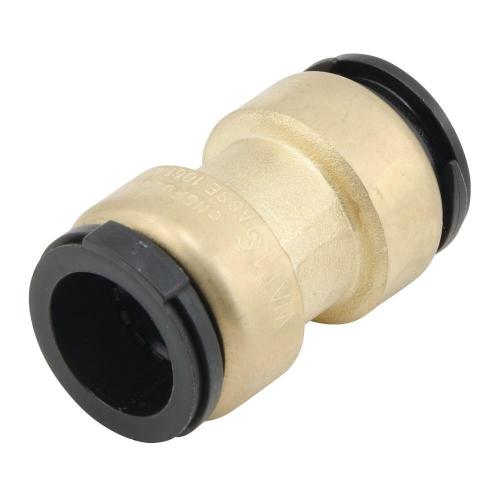 Watts® AquaLock™ 3/4" Push to Connect Lead-Free Brass Coupling 5/pk
