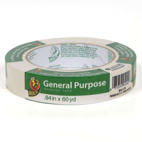 Duck® 0.94" x 60 yd General Purpose Masking Tape 36/pk
