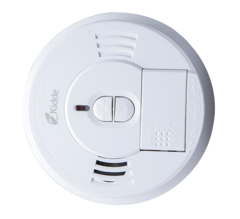 Kidde® Battery-Powered Ionization Smoke Alarm with Hush