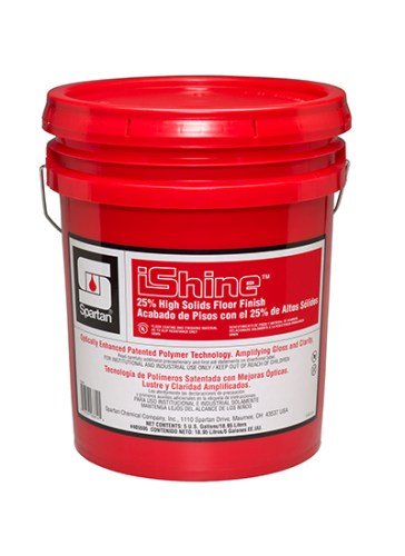 Spartan iShine 25% Solids Floor Finish 5gal/pl
