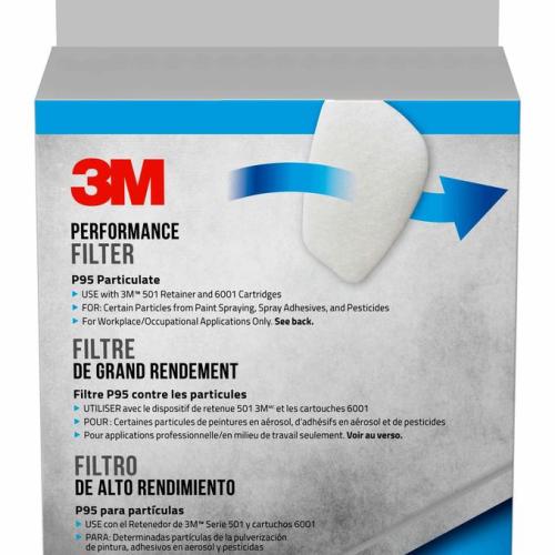 3M™ Performance Respirator P95 Replacement Filter 6/pk