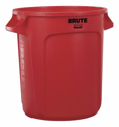 Rubbermaid® Commercial BRUTE® 10-Gallon Red Trash Can