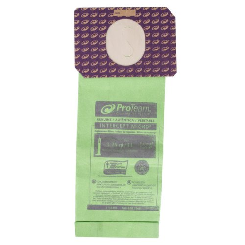 ProTeam Intercept Vacuum Bag for Upright Vacuums 10/pk