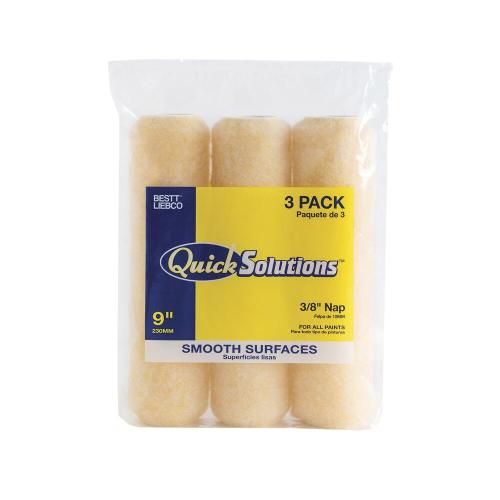 Quick Solutions™ 9" x 3/8" Paint Roller Covers 3/pk