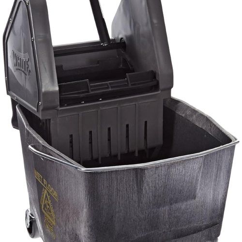 Impact 4G/2635-3G 26-35Qt Heavy Duty Mop Bucket w/Down-press Winger Gray