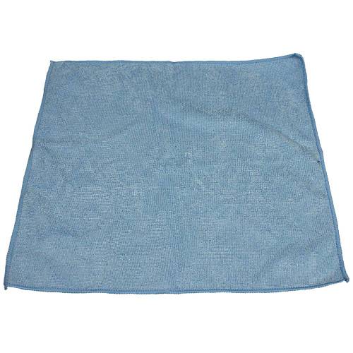 16"x16" Premium Weight Microfiber Cleaning Cloth Lt Blue 12/pk