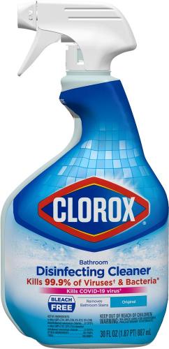 Clorox® Disinfecting Bathroom Cleaner 30oz 9/cs
