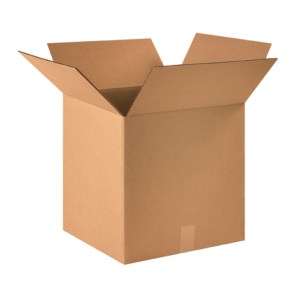 16"x16"x16" 32Ect Plain Kraft RSC Carton 25/bd
