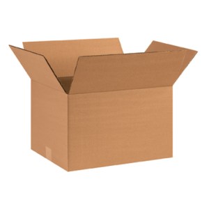 16"x12"x10" 32Ect Plain Kraft RSC Carton 25/bd