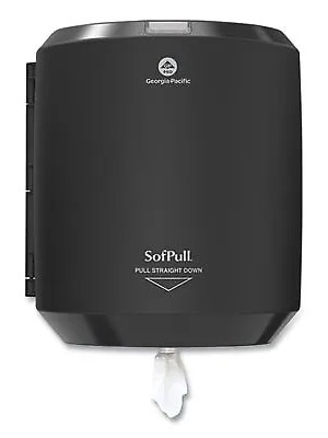 Georgia Pacific Center Pull Hand Towel Dispenser Black