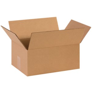 14"x10"x6" 32Ect Plain Kraft RSC Carton 25/bd