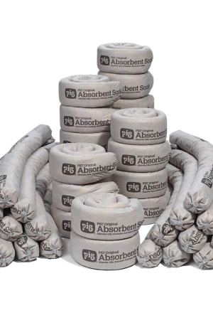 New Pig Original Absorbent Sock 3" x 42" Absorbs 64oz Per Sock 40/cs
