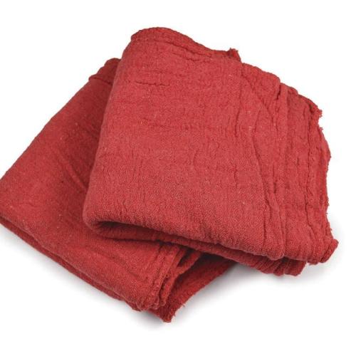 Red Shop Towels 12" x 14" 25/pk