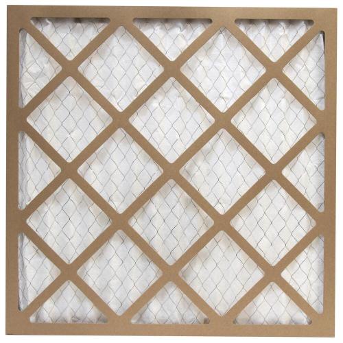 True Blue® Basic 16" x 25" x 1" MERV 7 Pleated Air Filter 12/cs