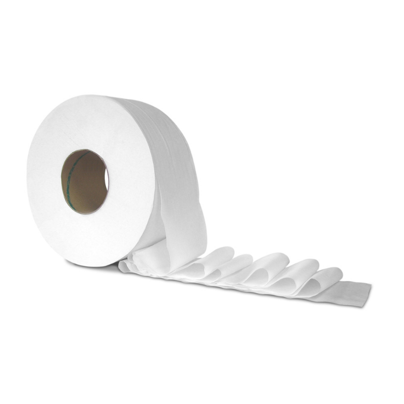 VonDrehle Preserve 2-ply 9" Dia 3.5" x 1000' Jumbo Tissue 12rl/cs