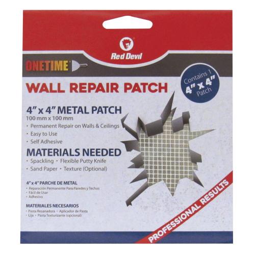 Red Devil® ONETIME® 4" x 4" Drywall Repair Patch