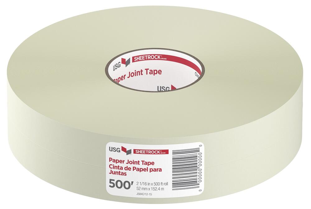 SHEETROCK® 2-1/16" x 500' Paper Drywall Joint Tape