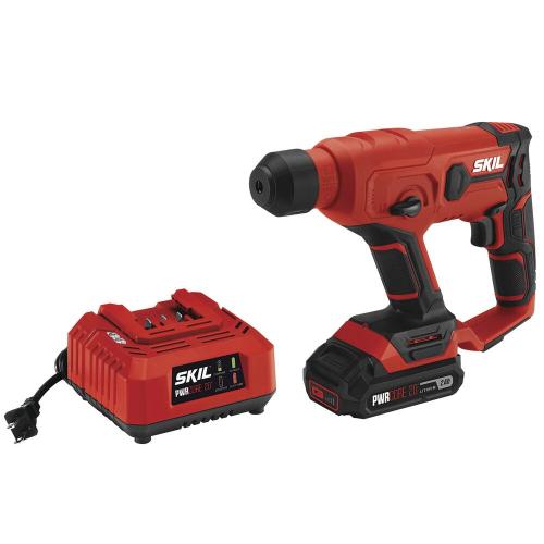 SKIL® PWRCORE 20™ SDS Plus 20 Volt Cordless 1/4" Rotary Hammer Drill Kit