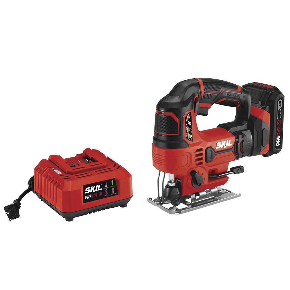 SKIL® 20-Volt Cordless Orbital Jig Saw Kit