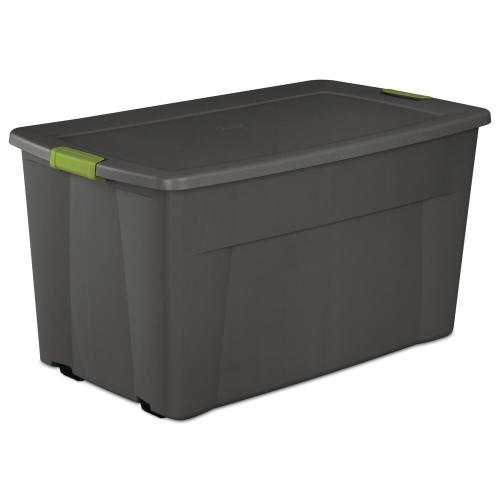 Sterilite® Latch 45-Gallon Flat Gray Storage Tote