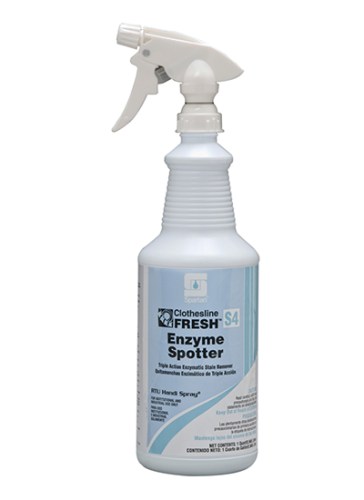 Spartan Clothesline Fresh S4 Enzyme Spotter 32oz 12/cs