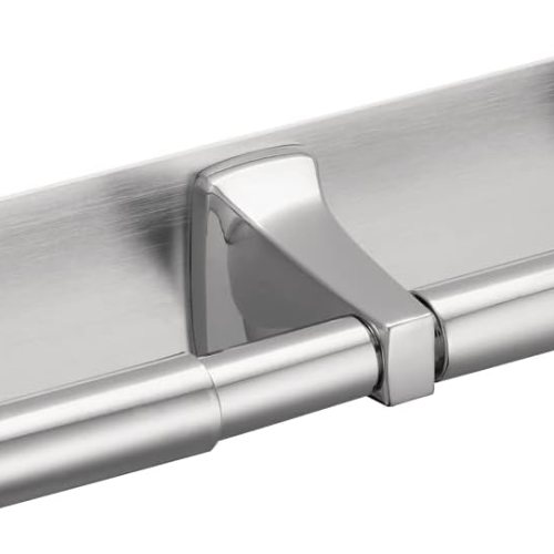 Moen Donner Chrome Commercial Double Roll Toilet Paper Holder