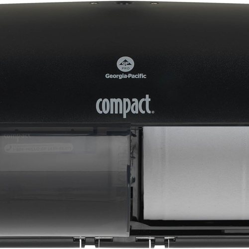 Georgia Pacific Compact 2 Roll Coreless High-Capacity Toilet Tissue Dispenser