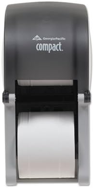 Georgia Pacific Compact 2 Roll Vertical Coreless High-Capacity Toilet Tissue Dispenser