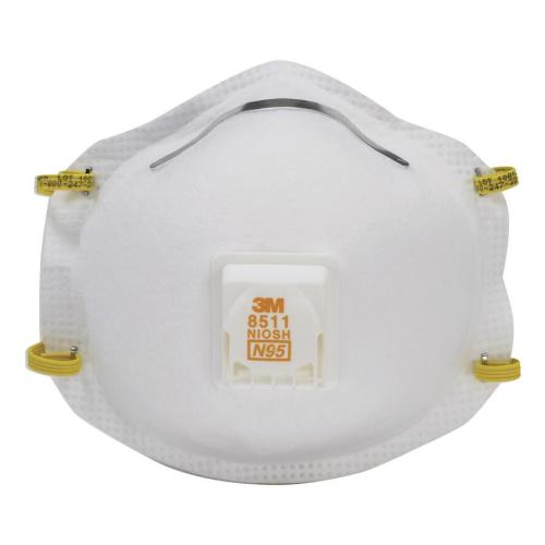 3M® N95 Respirator Mask with Cool Flow® Valve 5/pk