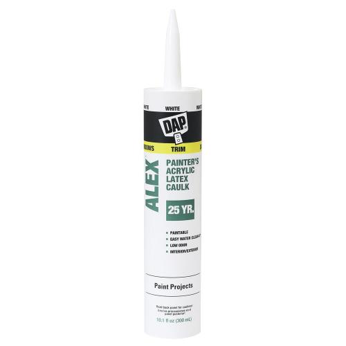 DAP® ALEX® White Painter's Acrylic Latex Caulk 10.1oz 12/cs