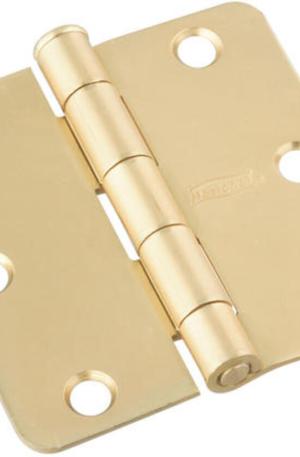 National Hardware® 3" Satin Brass Door Hinge