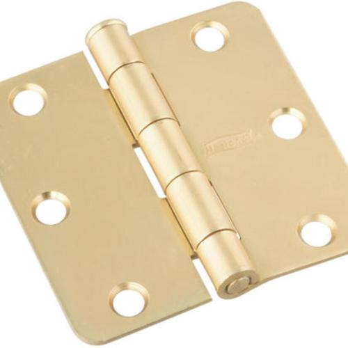 National Hardware® 3" Satin Brass Door Hinge