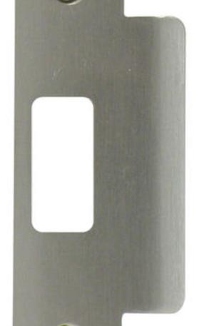 Ultra Hardware™ Large Lip Satin Nickel Strike Plate