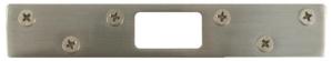 Ultra Hardware™ 6" Satin Nickel Security Strike Plate