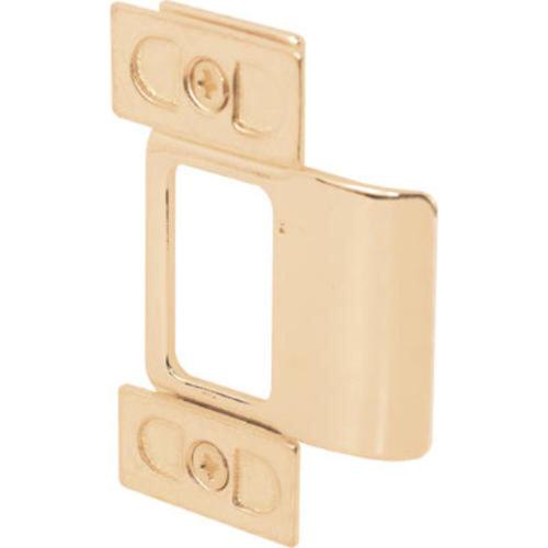 Prime-Line® 2-3/4" Adjustable Brass-Plated Steel Entry Strikes