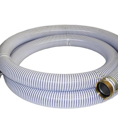 UDP 2" X 20' Clear Suction Hose Assembly