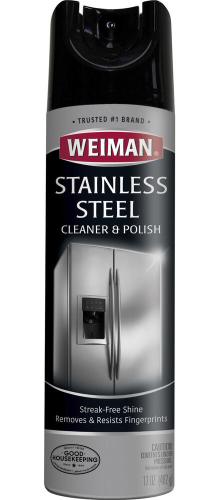 Weiman® Stainless Steel Cleaner & Polish 17oz 12/cs