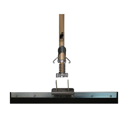 Reit Price 18" Black Cat Lever Lock Chemical Resistant Squeegee Grey