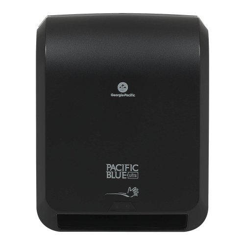 Georgia Pacific Black 59590 Hard Roll Towel Dispenser 12.9" W x 9" D x 16" H