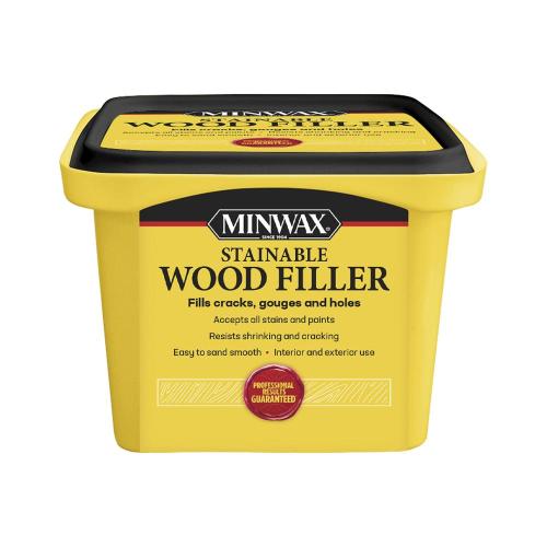 Minwax® Interior/Exterior Natural Stainable Wood Filler 16oz