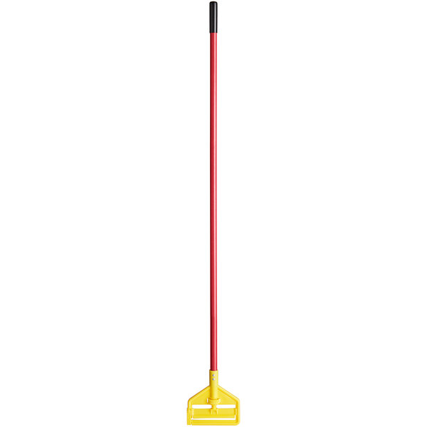 Rubbermaid Invader 60" fiberglass Wet Mop Handle Red
