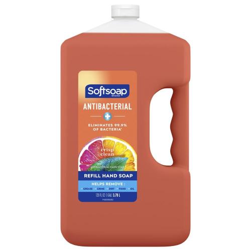 Softsoap® Crisp Clean Antibacterial Hand Soap Refill Gal 4/cs