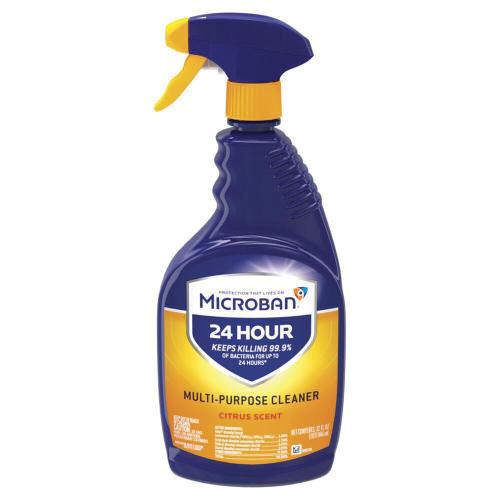Microban Multi-Purpose Cleaner & Disinfectant Spray Citrus Scent 32oz