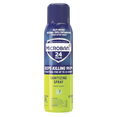 Microban® Fresh 24 Hour Disinfectant Sanitizing Spray 15oz