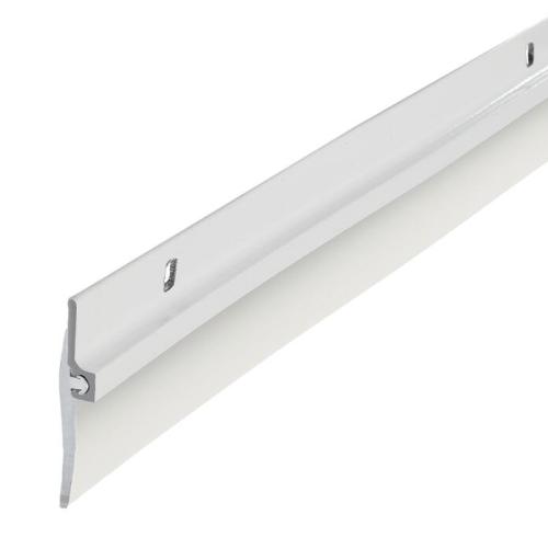 M-D 36" White Aluminum and Vinyl Standard Screw-on Door Sweep