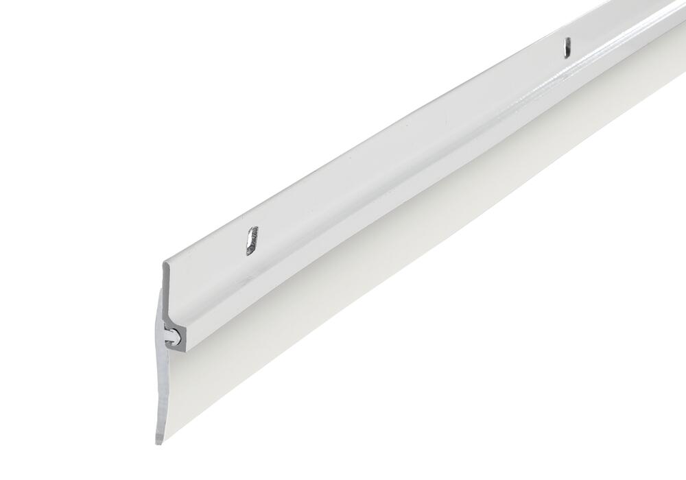 M-D 36" White Aluminum and Vinyl Standard Screw-on Door Sweep