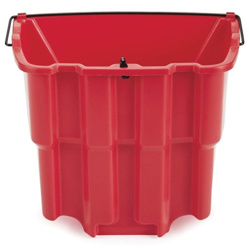 Rubbermaid 18 Qt Red Dirty Water Bucket