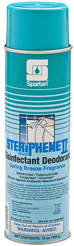 Spartan Steriphene II Spring Breeze Disinfectant Aerosol 20oz 12/cs